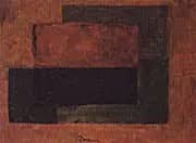 Roof Tops 1943 By Arthur Dove