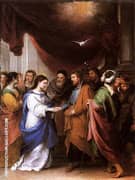 The Marriage of the Virgin c.1665 By Bartolome Esteban Murillo