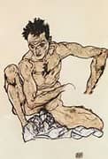 Autoportrait By Egon Schiele