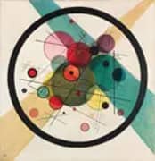 Circles in Circle By Wassily Kandinsky