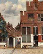 The Little Street c1657 By Johannes Vermeer