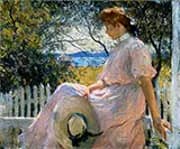 Eleanor 1907 By Frank Weston Benson