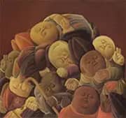 Dead Bishops 1965 By Fernando Botero