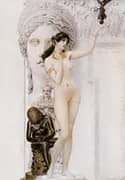 Allegory of Sculpture 1889 By Gustav Klimt