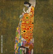 Hope II c1907 By Gustav Klimt