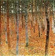 Birch Forest 1902 By Gustav Klimt