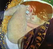 Danae 1907 By Gustav Klimt