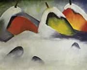 Stooks in the Snow 1911 By Franz Marc