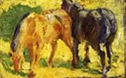 Small Horse Picture 1909 By Franz Marc