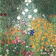 Flower Garden 1907 By Gustav Klimt
