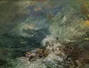 Fire at Sea By Joseph Mallord William Turner