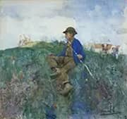 A Herd Boy 1886 By Arthur Walton