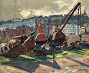 Port de Honfleur 1905 By Emile Othon Friesz