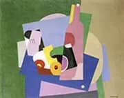 Still Life with Bottle 1923 By Georges Valmier
