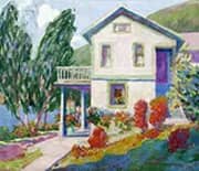 Summer Landscape Saugatuck By Minnie Harms Neebe