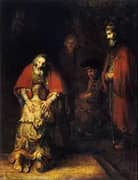 Return of the Prodigal Son c1669 By Rembrandt Van Rijn