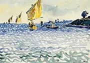 Boats By Henri Edmond Cross