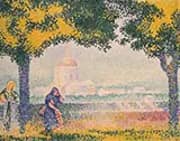 Church of Santa Maria degli Angeli Near Assisi By Henri Edmond Cross