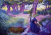 The Washerwoman By Henri Edmond Cross