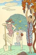 La Terre 1925 By George Barbier