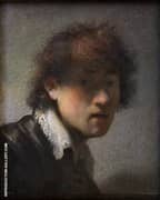 Self Portrait 1629 By Rembrandt Van Rijn