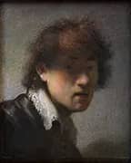 Self Portrait 1629 By Rembrandt Van Rijn