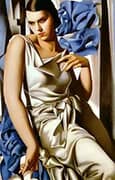 Portrait of Madam M By Tamara de Lempicka