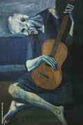The Old Guitar Player 1903 By Pablo Picasso