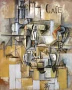 Dove with Green Peas 1912 By Pablo Picasso