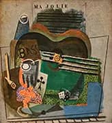 Ma Jolie 1914 By Pablo Picasso
