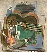 Ma Jolie 1914 By Pablo Picasso