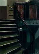 Stairway at 48 Rue de Lille Paris By Edward Hopper