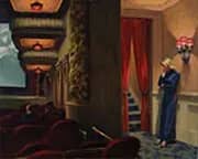 New York Movie Theatre By Edward Hopper