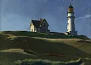 Light House Hill By Edward Hopper