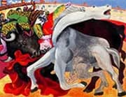 Bullfight Death of the Toreador 1933 By Pablo Picasso