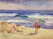 Boy on the Sand By Joaquin Sorolla