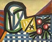 Glass and Fruit 1944 By Pablo Picasso