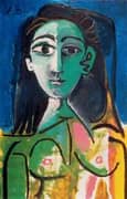 Portrait of Jacqueline 1963 By Pablo Picasso