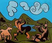 Faun and Goat 1959 By Pablo Picasso