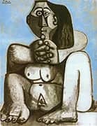 Seated Nude 1959 By Pablo Picasso