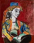 Jacqueline in Turkish Costume 1953 By Pablo Picasso