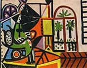 Woman in the Studio 1956 By Pablo Picasso