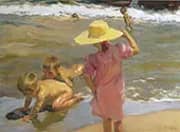 Children on the Seashore 1903 By Joaquin Sorolla