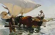 The Return from Fishing 1894 By Joaquin Sorolla