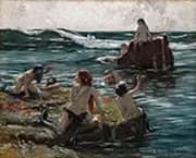 Tritons at Play c1890 By Rupert Bunny
