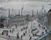 Huddersfield 1965 By L-S-Lowry