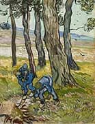 Two Diggers Among By Vincent van Gogh
