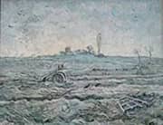 Snow Covered Field with a Harrow After Millet 1890 By Vincent van Gogh