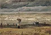 Seashore at Scheveningen By Vincent van Gogh
