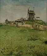 Le Moulin de La Galette By Vincent van Gogh